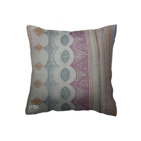 כרית נוי בצבעי פסטל