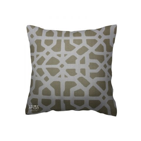 כרית נוי צורות בגוון ב'ז