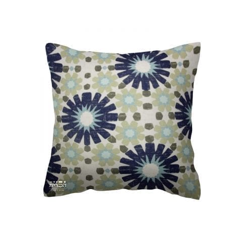 כרית נוי צורת כוכבים בכחול