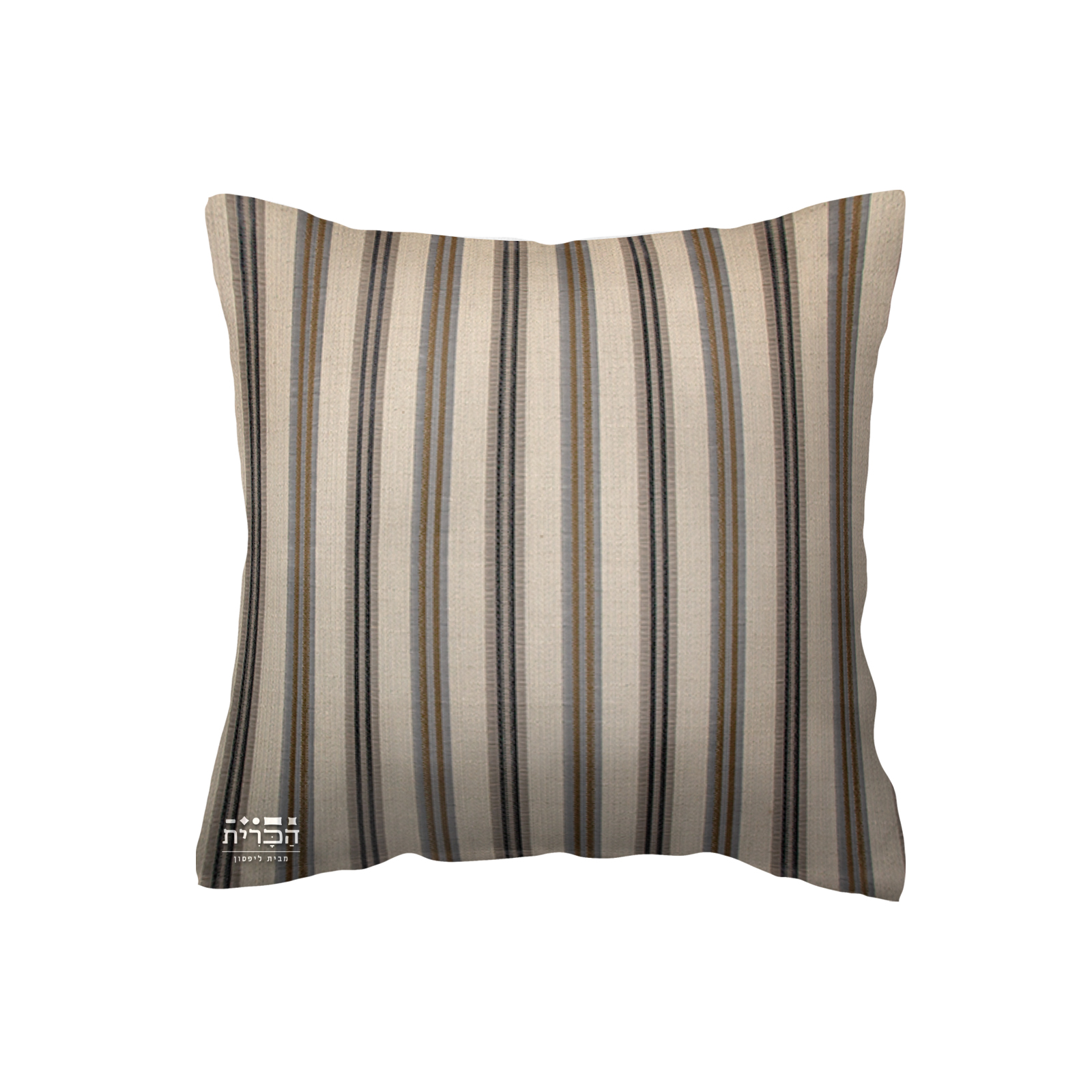 כרית נוי פסים שחור ב'ז כרית פסים שחור ב'ז