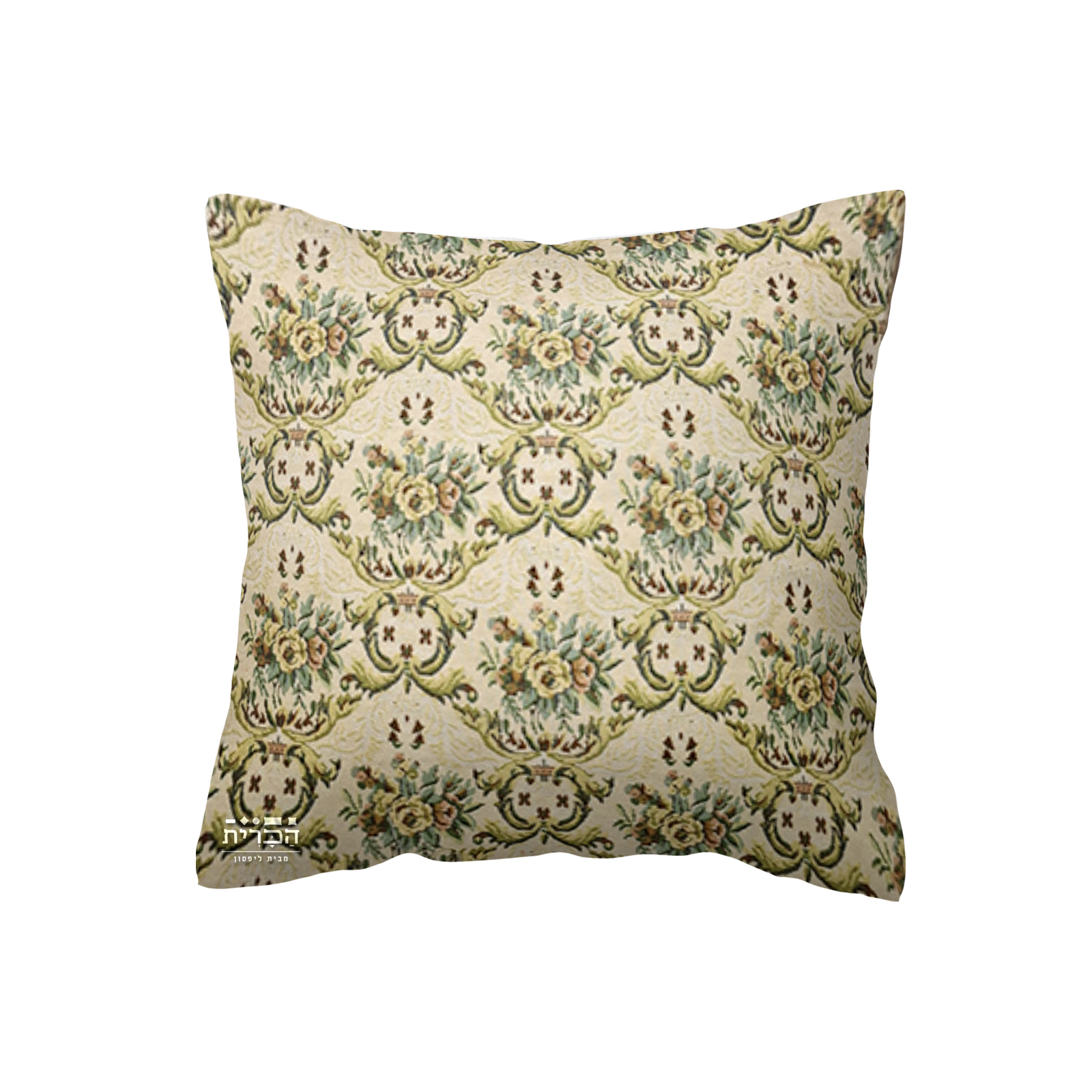 כרית גובלן פרחים ועיטוריםכרית גובלן פרחים ועיטורים כרית גובלן פרחים ועיטורים