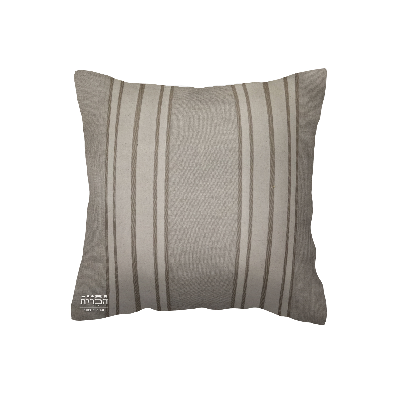 כרית פסים כרית נוי פסים רחבים בהירים